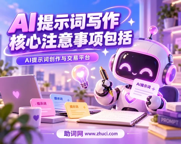 AI创作爆款小红书提示词,助词网让你的工作效率翻倍